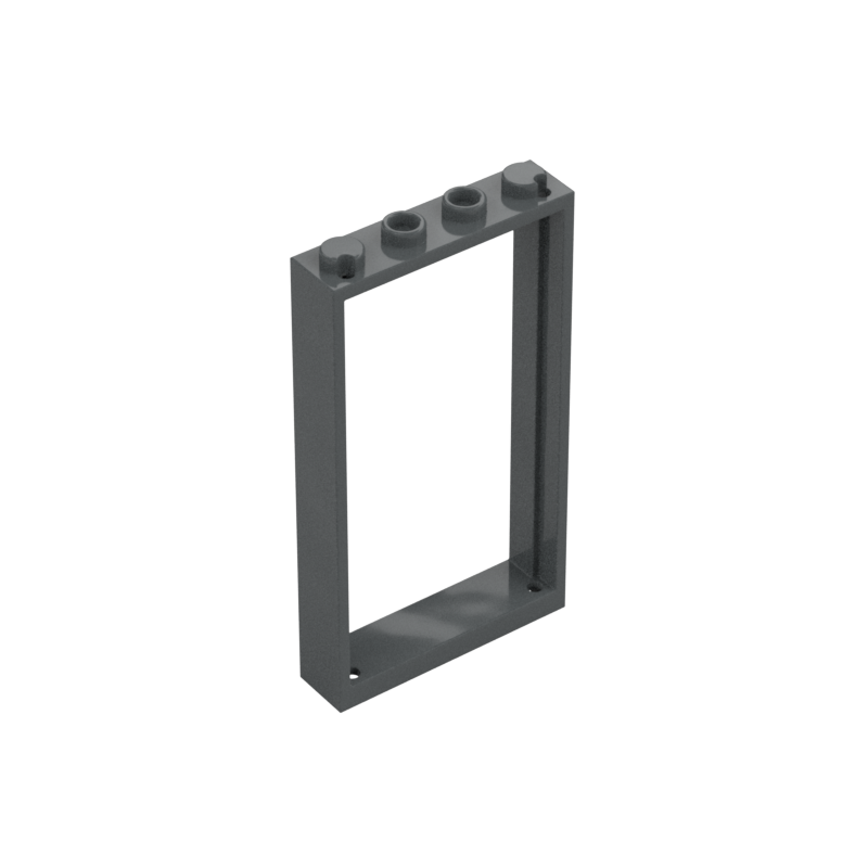 Door, Frame 1 x 4 x 6 with 2 Holes on Top and Bottom - Pack of 10